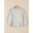 Plus Size, ZANZEA Women's Plus Size Elegant Blouse - Pink & White Puff Bow-Knot Collar, Short Jacket-like Button-Front Top, Loose Fit 3/4 Sleeve Shirt for Wedding, Office, Party, Wedding Guest (Machine Washable) - No-Stretch Round Neck